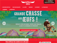 Tablet Screenshot of buffalo-grill.fr